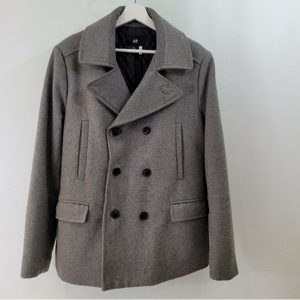 H&M Classic Wool Peacoat
